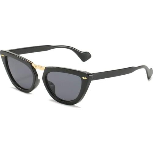 New Fashion Cat Eye Shades Luxury Brand Designer Women Sunglasses Vintage Retro Sun Glasses Female UV400 Oculos de sol Feminino