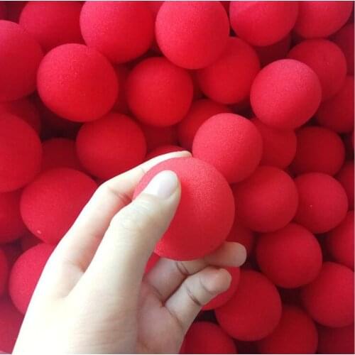 10PCS 4.5cm Finger Sponge Ball Magic Tricks Street Close Up Stage Magic Accessories Magic Toy Mentalism Illusions Classic Magia