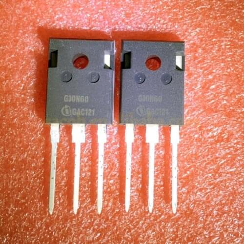 10Pcs SGW30N60 G30N60 or SGW30N60HS G30N60HS TO-247 30A 600V Power IGBT transistor