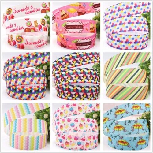 16928X2 , 22MM Geometric patterns series Printed grosgrain ribbon, DIY handmadeHair accessories Material wedding gift wrap