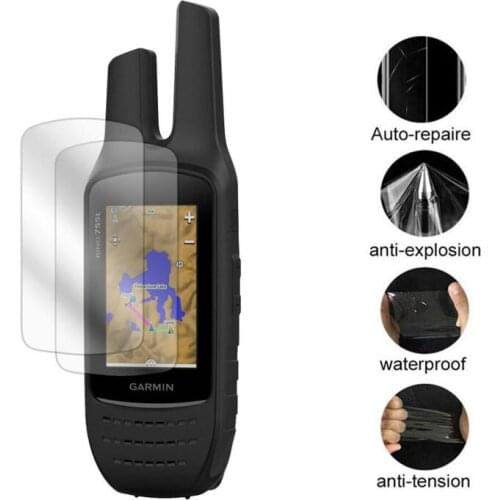 3x Soft Clear LCD Screen Protector Shield Protective Film Guard For Garmin rino 750/755T Handheld GPS Navigator Protection Cover