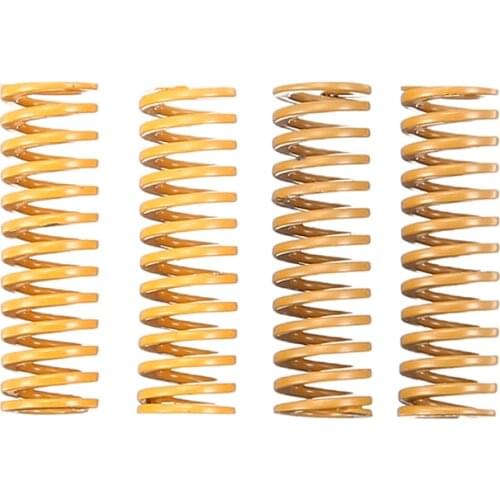 4pcs Heated Bed Flat Spring 3D Printer Replacement Accessories Extruder Springs For Ender 3 Pro CR-X CR-10 S