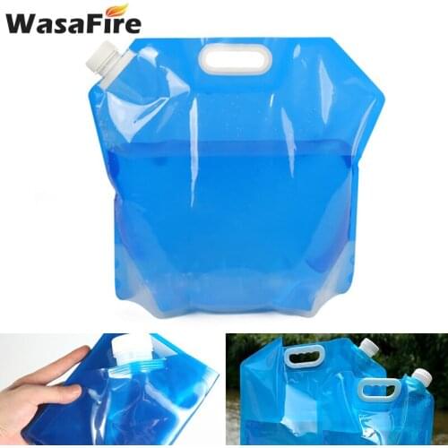 5/10L Outdoor Water Bags Picnic Portable Foldable Water Storage Carrier Travel Hiking Water Container Camping Drinking Water Bag