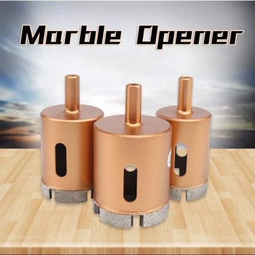 Diamond Marble Opener 6-100mm Diamond Core Bit Hole Saw Drill Bit For Marble Granite Brick Tile Ceramic Concrete Drill
