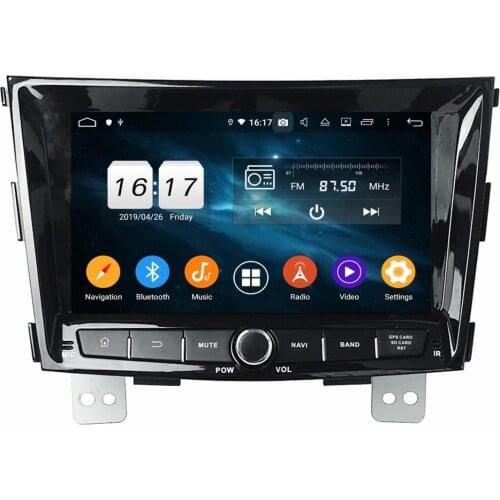 DSP PX6 Android 10 Car DVD Player for SsangYong Tivolan 2014 Stereo Radio GPS Navigation Bluetooth 5.0 WIFI Easy Connect