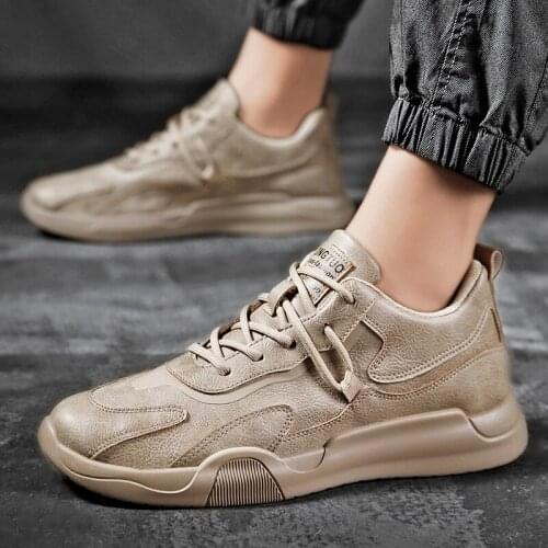 Shoes Men Breathable Leisure Brand High Quality Shoes With Comfortable Non-slip Low Top 2020 New Mens Shoes