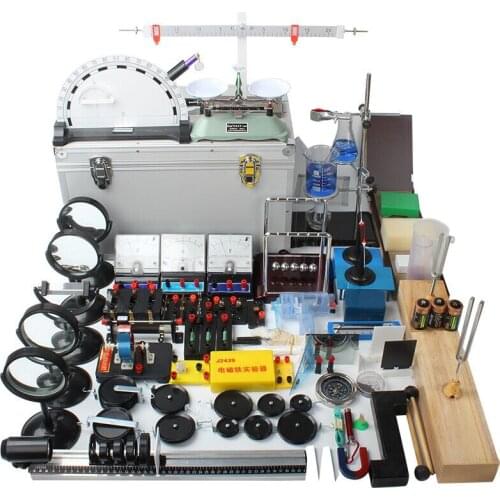 Junior high Physical instrument box Electricity Mechanics Thermal Optics Acoustics study equipment