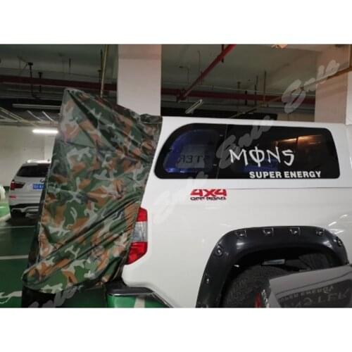 Car Rear Roof Outdoor Equipment Camping Tent Canopy Tail Ledger Picnic Awning For Toyota Tundra For Volkswagen Amarok