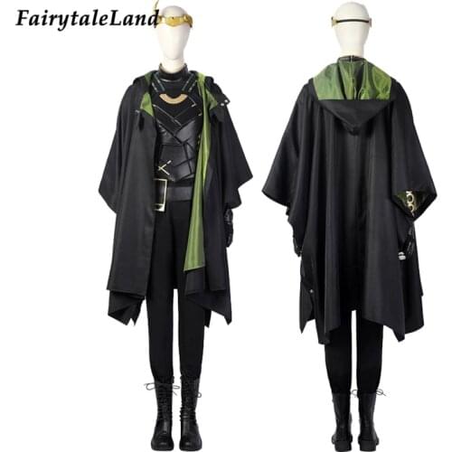 Newest Halloween Lady Loki Cosplay Costume Season One Sylvie Outfit Adult Superheroine The Variant Battle Suit