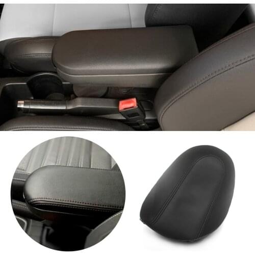 For VW Golf 4 MK4 Jetta Bora Passat B5 Beetle 1999 - 2005 Soft Leather Car Center Control Armrest Box Skin Cover Sticker Trim