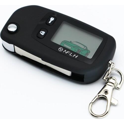 TW 9010 LCD Remote Control Key Fob for Russian Version uncut blade Tomahawk TW9010 two way car alarm system Tomahawk TW-9010