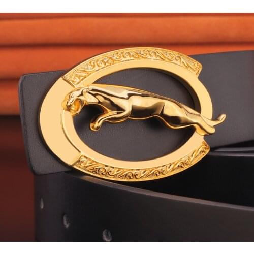 High Quality copper buckle mens belts fashion genuine leather Waist Strap designers Upscale Girdle 3.8cm wide Waistband