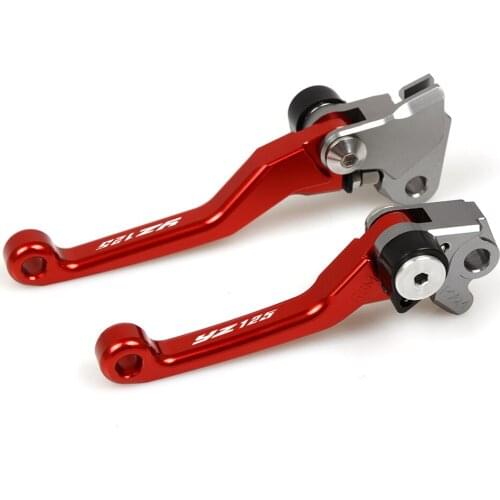 Motorcycle Dirt Bike Brake Clutch Lever for yamaha YZ125 2001-2004 2015 2016 2017 2018 Pit Bike Brake Clutch Handle logo