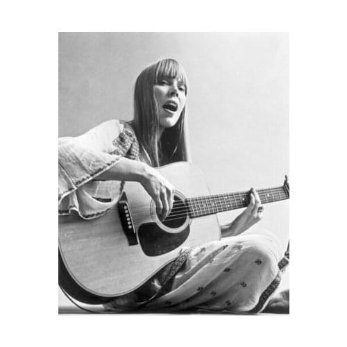 J020 Joni Mitchell Great Music Singer Star Silk Poster Wall Sticker Decoration Gift