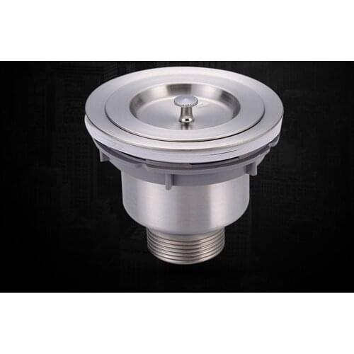 MTTUZK 304 Stainless Steel Drainer Luxury Drain Valve For Sink and Tubs Kitchen sink filter drainer