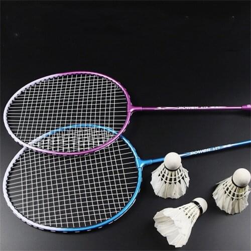 1 set of professional badminton bag, 2 rackets + 3 badminton + racket bag, indoor and outdoor recreational games and sporting go