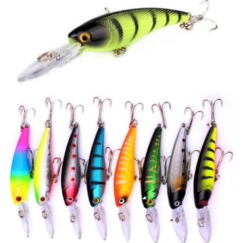 1PC 8.3g/9cm Fishing Lure quality professional Minnow Wobbling Floating Lure Hard Bait Fishing Wobblers Fishing Tackle Lure