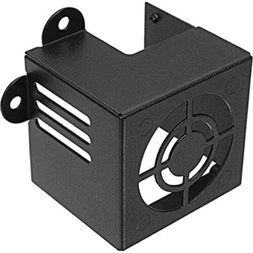 3D Printer Extruder Fixed DIY Metal Cooling Fan Cover Print Head Fan Duct for Ender-3series,CR-10 series