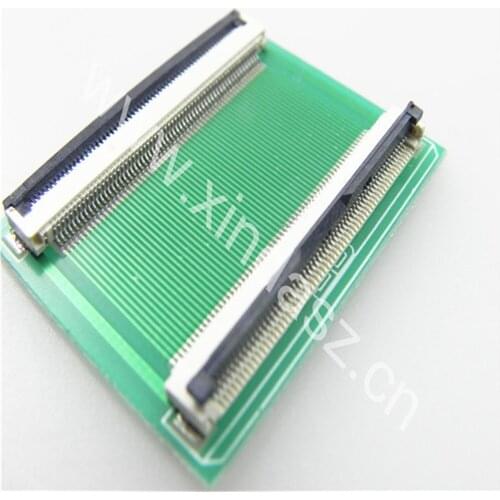 Free shipping 37*30mm 0.5mm pitch 60pin to 60pin Extension Adapter plate ffc fpc converter board