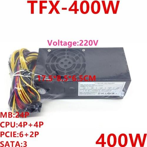 New PSU For LXPOWER Dell Lenovo 790 990 390 3010 7010 220 620 260 3800 200 540 530 545 560 580 520 400W Power Supply TFX-400W