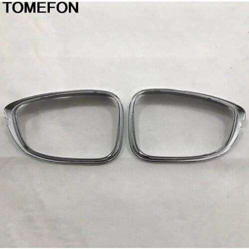 TOMEFON For Honda Accord 2018 2019 10th Door Rear View Mirror Rain Shield Sun Visor Shade Cover Trim Exterior Accessories ABS