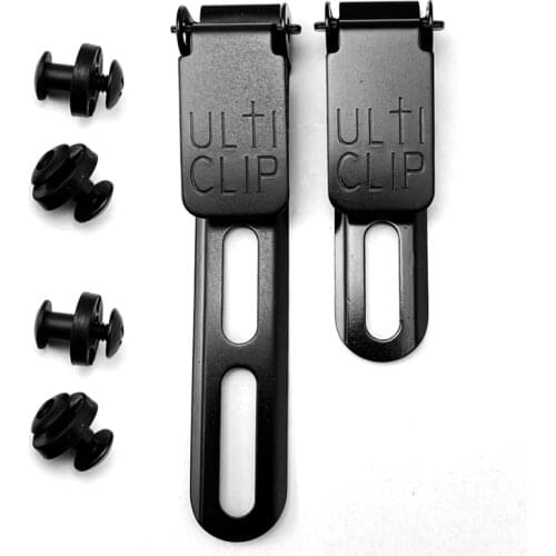 Ulticlip slim Belt Clip KYDEX HOLSTER CLIPS K Sheath Waist Clip System Scabbard Back Clip KYDEX Scabbard Carrying Clip K Sheath