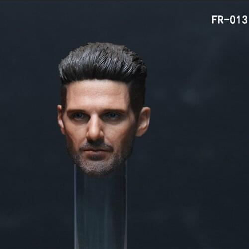 IN STOCK 1/6 Frank Grillo Male Head Carving Head Sculpt Model For 12'' Action Figure