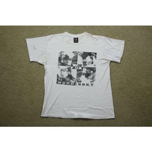 Vintage 1994 Morrissey Tour Shirt Short Sleeves Cotton Fashion Free Shipping