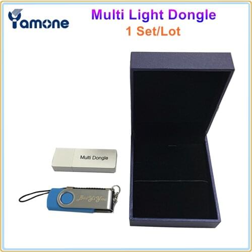 1Set DMX Stage Light Show Design Cracking USB Encrypted Dog Interface Laser Light LED Strip Screen Control Software 8In1 Dongle