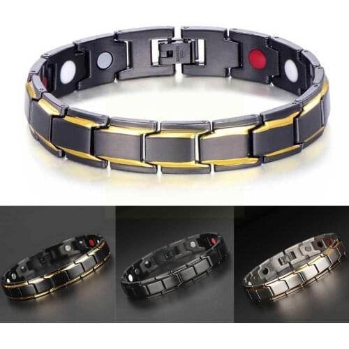 1 Pcs New Mens Bracelet Alloy Black Charm Bracelet Edge Fashion Bracelet Wide A7H1