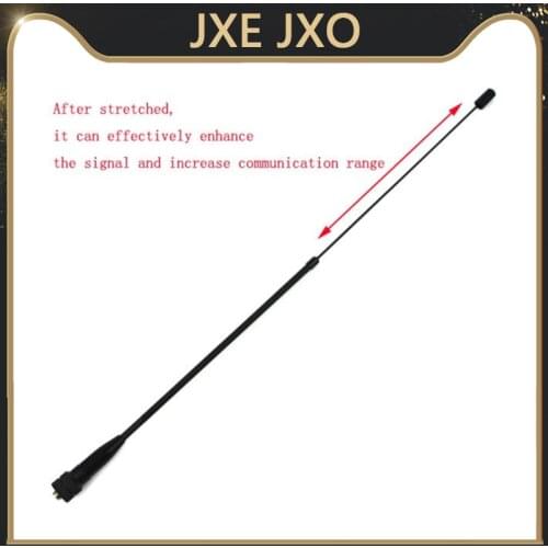 OPPXUN PHD-669C 144/430MHz Antenna SMA-F for for WOUXUN KG-UVD1P,KG-UV6D, BAOFENG HYT TC-268 TC-500 radios