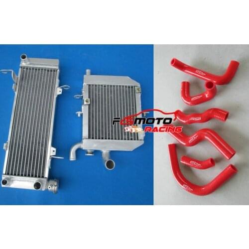 Aluminum Radiator & Silicone Hose For HONDA RVF400 NC35 or NC30 VFR400