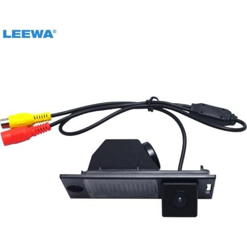 LEEWA HD Car CCD Backup Rear View Camera For Hyundai IX35 2014 2015 Reversing Parking Camera #CA3703