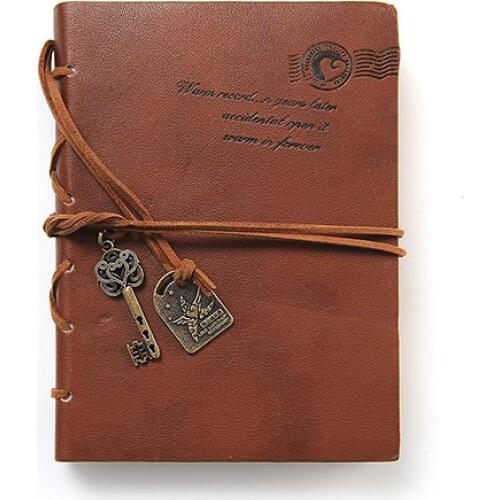 Retro Sketch Craft Paper Blank Notebook Sketch Drawing Book Journal Diary Note Stationery School Office