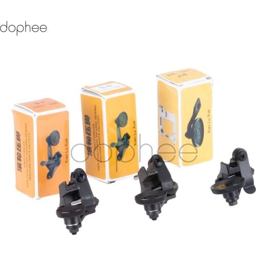 Dophee 1pc Serrated Roller Presser Doot 3 size 12264/12265/12267 For Industrial Singel Needle Sewing Machine
