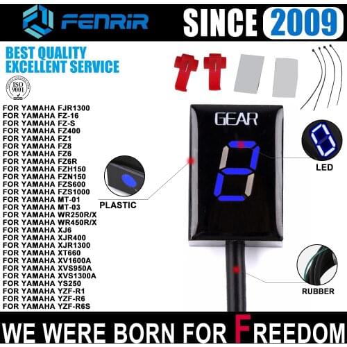 Plug Mount Motorcycle Ecu 1-6 Level Speed Gear Display Indicator for Yamaha Xjr 1300 FZ8 R1 FZ16 Fz1 MT03 R6 Xj6 Fjr 1300 Ralder