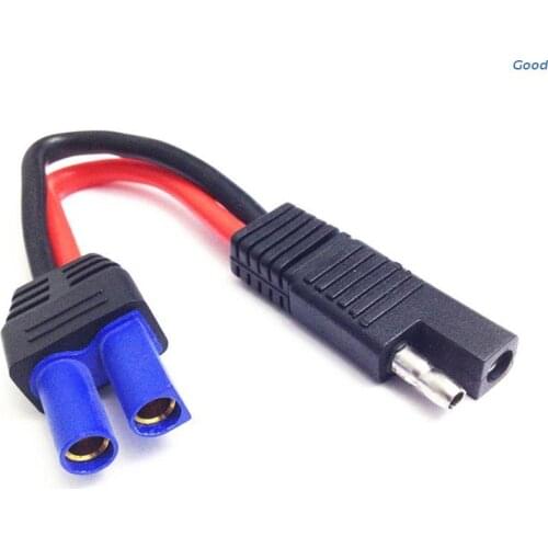 SAE Adapter Cable SAE Plug Wire To EC5 Female Power Cord Battery Solar Cable
