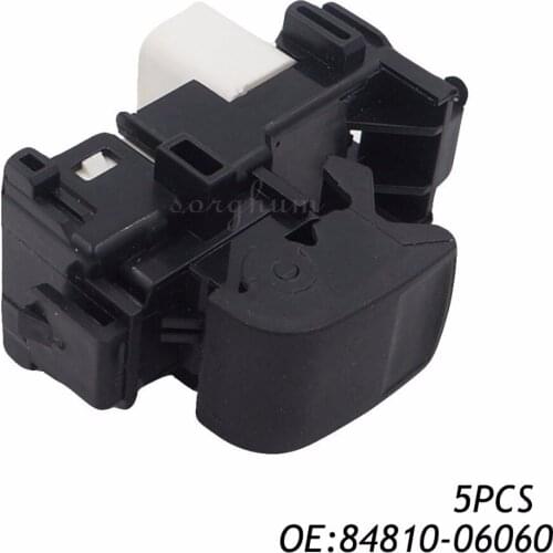 5PCS 84810-06060 Passenger Lifter Switch Power Window Switch Electric Regulator Switches Fit Toyota Yaris Corolla RAV4 III