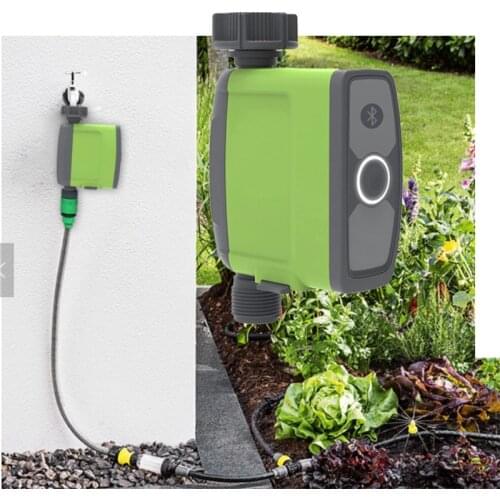 BT-compatible Watering Timer Garden Irrigation Controller Watering System waterproof Irrigation timer Soil Moisture Sensor