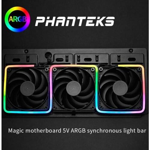 PHANTEKS M1 M5 5V 3 PIN Light Strip ARGB Neon Computer Case Decoration LED Strip Set Flexible Lamp Tape for PC Case Chassis