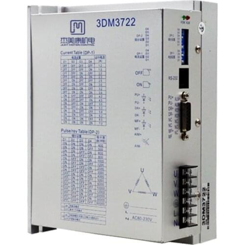 110 130 three-phase stepper motor driver 3DM3722 3DM3422 JMC3722 3DM783 motor controller 220VAC current 7A