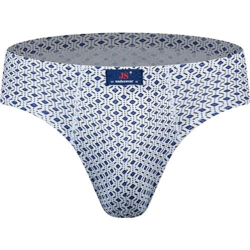 Mens Triangle underwear boutique cotton health comfortable loose triangle underwear 1pcs/lot