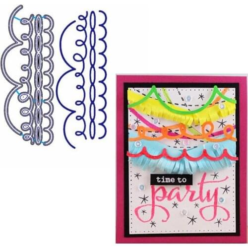 Creative Borders Metal Cutting Dies Stencils Creative Borders Die Cuts For Card Making Decoration New 2019 Crafts Cards