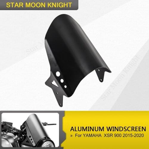 For YAMAHA XSR 900 XSR900 2015 - 2020 2019 2018 Motorcycle Windshield Windscreen Cover Aluminum Alloy Wind Shield Deflectore