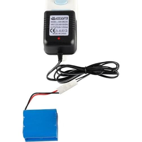 Rechargeable Battery Charger Ni-Cd Ni-MH Batteries Pack KET-2P Plug Adapter 9.6V 250mA Output RC Toy