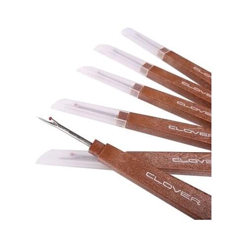 1PCS Clover Lot Steel Plastic Handle Craft Thread Cutter Seam Ripper Stitch Needle Arts DIY Sewing Tools Sewing Accessories