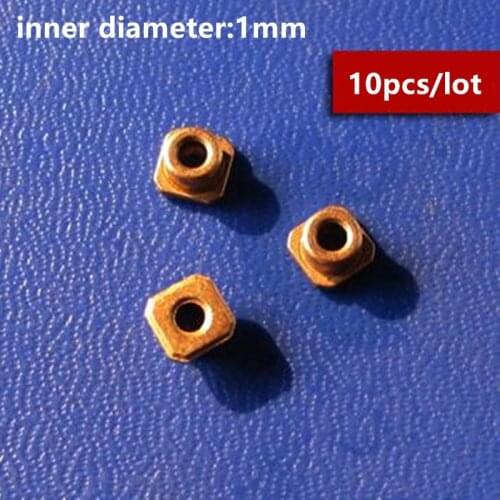 10pcs/lot Square Edge Copper Base Powder Metallurgy Oil Bearing Inner Diameter 2mm