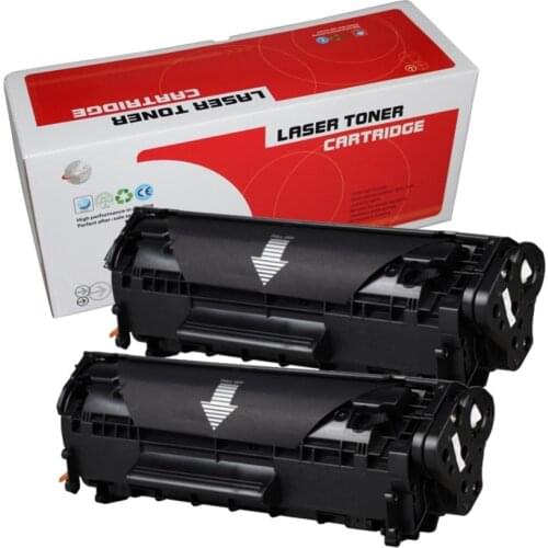 2PCS compatible toner cartridge 2612a 12a 2612 q2612 Q2612A for hp laserjet 1010 1020 1015 1012 3015 3020 3030 3050 printer
