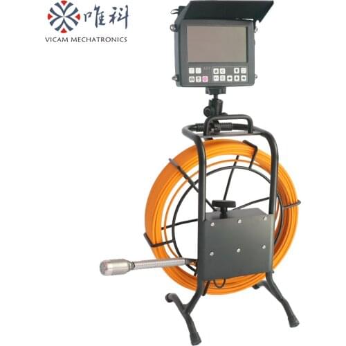 Wireless keyboard 60M Pipe Inspection Video Camera Drain Sewer Pipeline Industrial Endoscope
