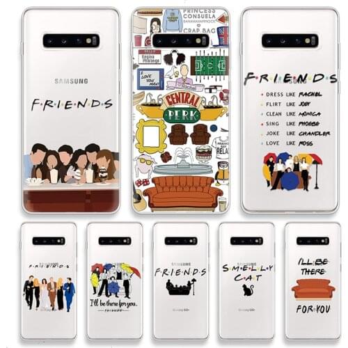 For Samsung Galaxy S20 Ultra Note 10 S10 Lite Pro 8 9 S8 S9 S10e J4 J6 Plus 2018 J5 J7 2017 S6 S7 Edge Friends TV Show TPU Cases